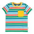 Organic Cotton Pocket T-Shirt - Breton Stripe