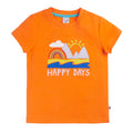 Organic Cotton Short Sleeve T-Shirt - Happy Days Appliqué