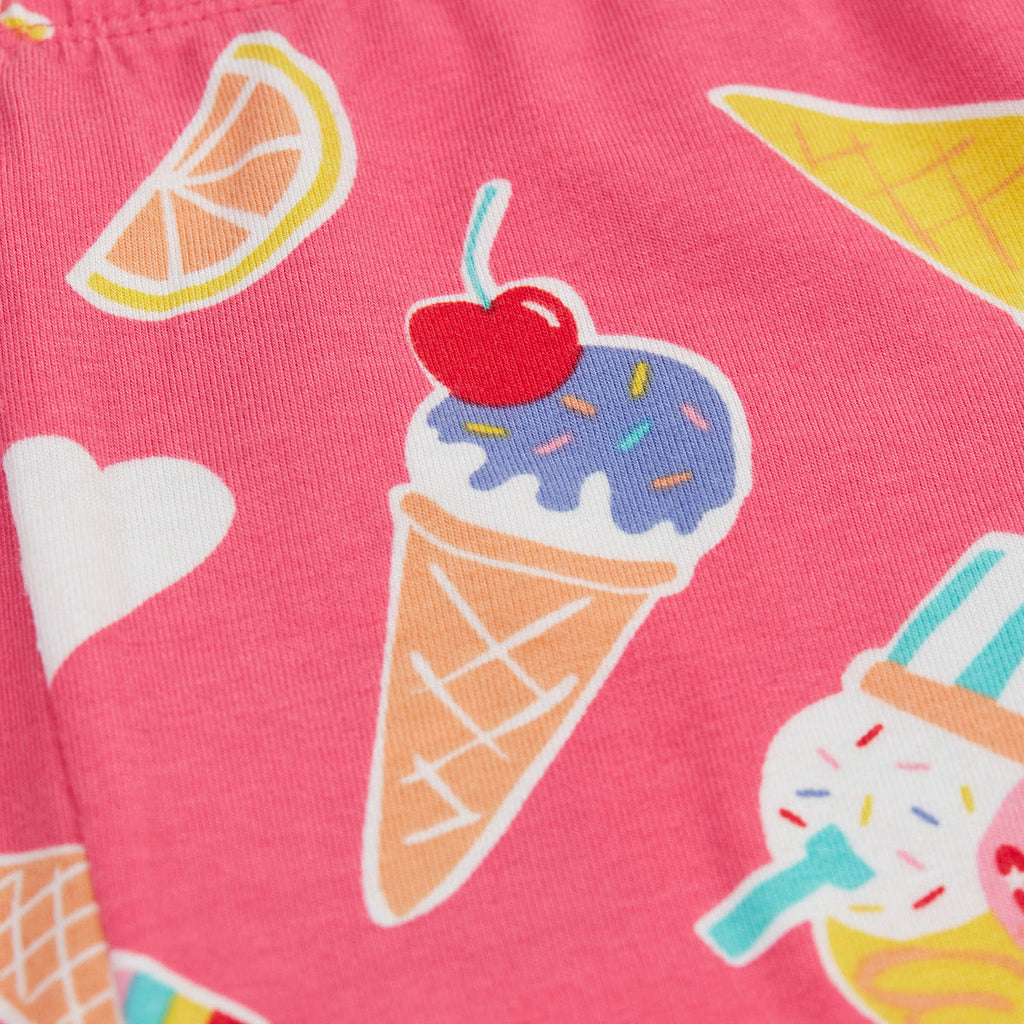 Organic Cotton Bike Shorts - Summer Sprinkles