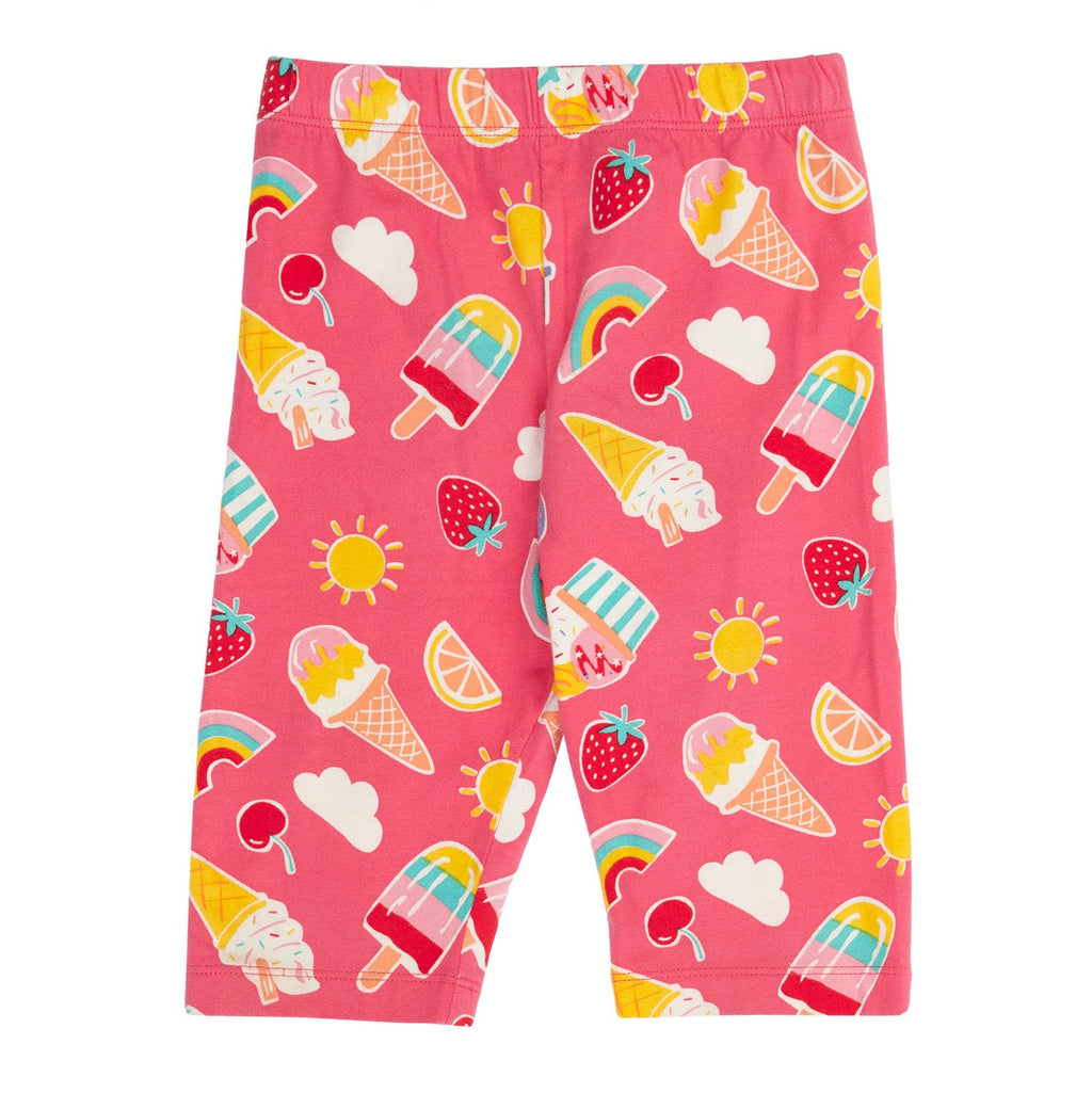 Organic Cotton Bike Shorts - Summer Sprinkles