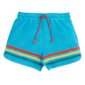 Organic Cotton Terry Shorts - Sea Blue
