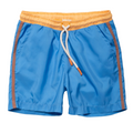Recycled Polyester Swim Trunk - Blue Colorblock