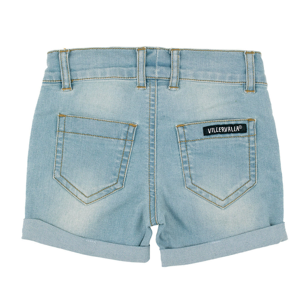 Stretch Green Denim® Shorts- Light Wash