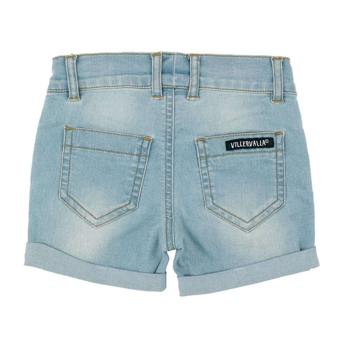 Stretch Green Denim® Shorts- Light Wash