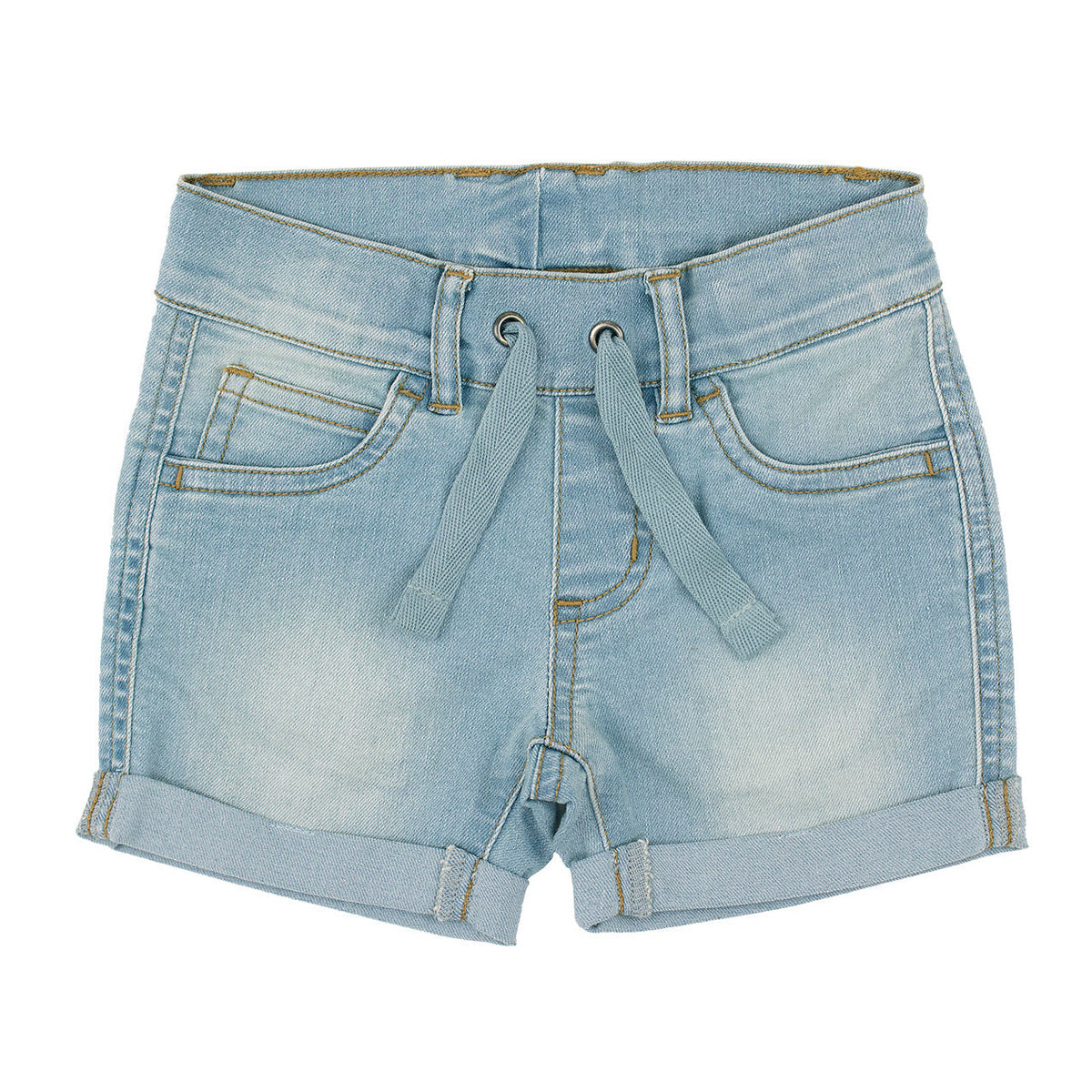 Stretch Green Denim® Shorts- Light Wash