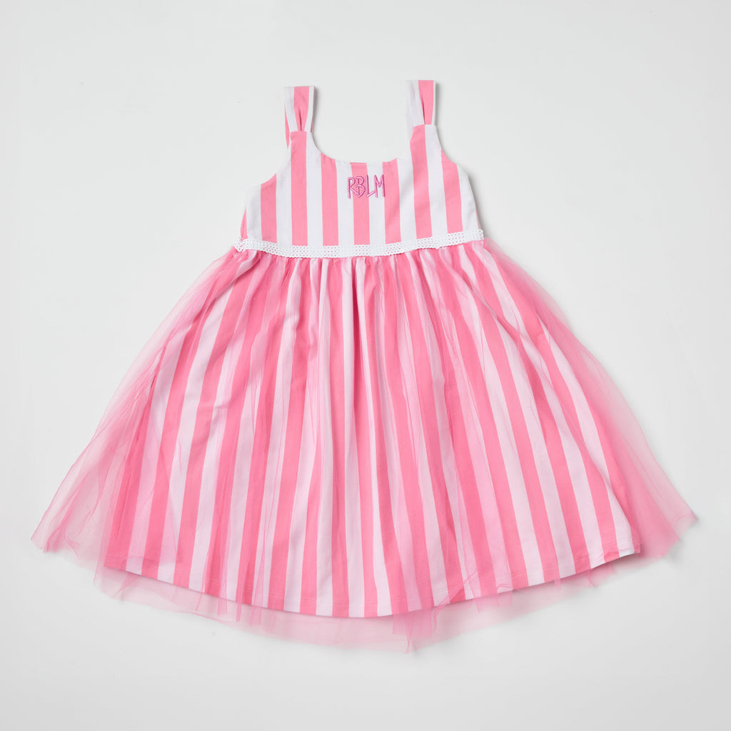 Organic Cotton Tank Dress - Star & Stripes