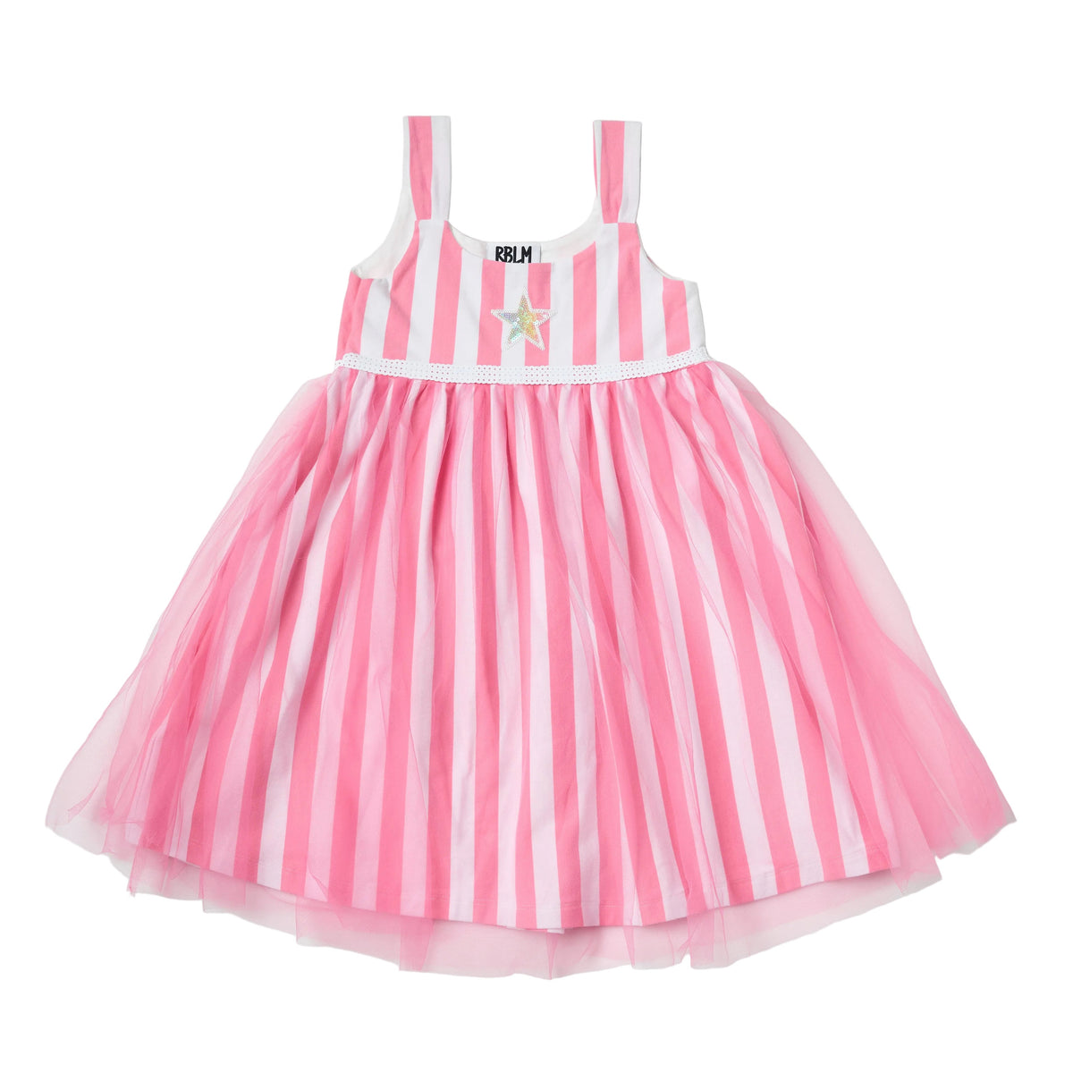 Organic Cotton Tank Dress - Star & Stripes