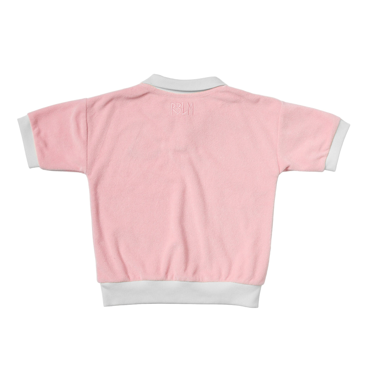Organic Cotton Terry Polo - Watermelon
